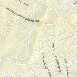 Stebnyk Street Map