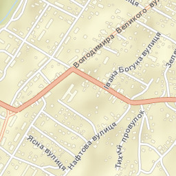 Boryslav Street Map