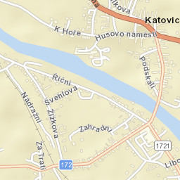 Katovice Street Map