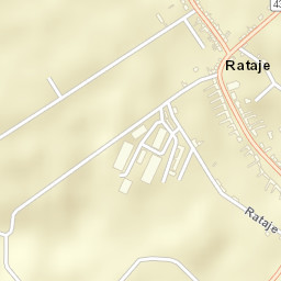 Rataje Street Map