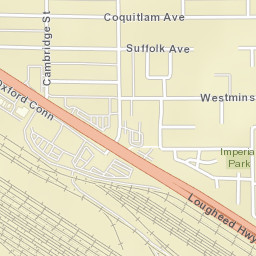 Port Coquitlam Street Map