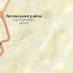 Lysianka Street Map