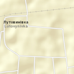 Lutovynivka Street Map