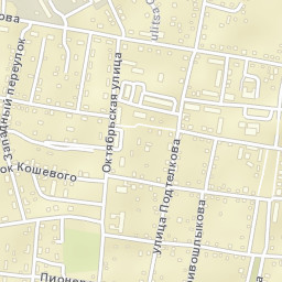 Bokovskaya Street Map