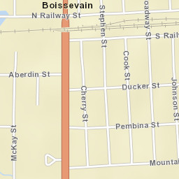 Boissevain Street Map