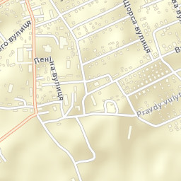 Kozelshchyna Street Map