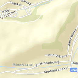 Dolný Kubín Street Map