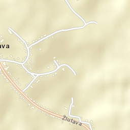 Žlutava Street Map