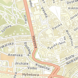 Brno Street Map