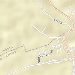 Podolí Street Map