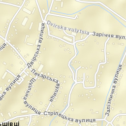 Bilshivtsi Street Map