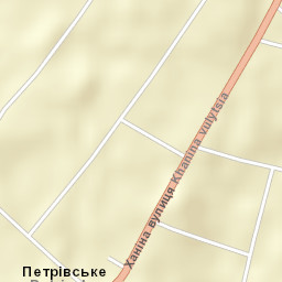 Petrivs’ke Street Map