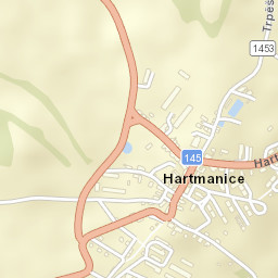 Hartmanice Street Map