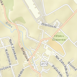 Šlapanice Street Map