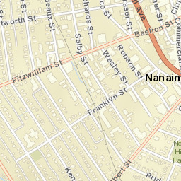 Nanaimo Street Map