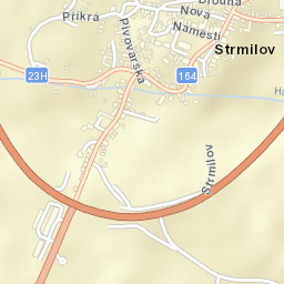 Strmilov Street Map