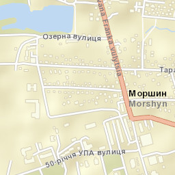 Morshyn Street Map