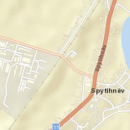 Spytihněv Street Map