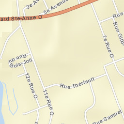 Sainte-Anne-des-Monts Street Map