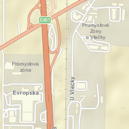 Modřice Street Map