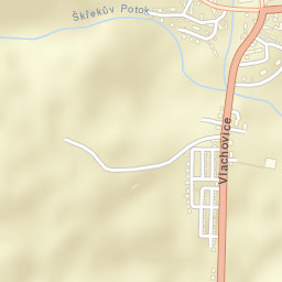Vlachovice Street Map