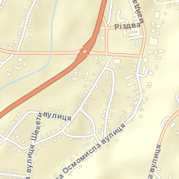 Halych Street Map