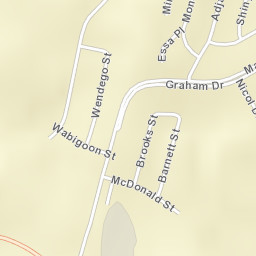 Manitouwadge Street Map