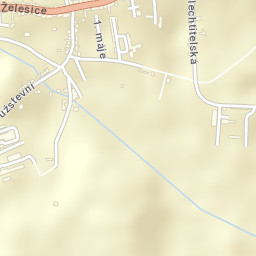 Želešice Street Map