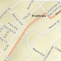 Fruitvale Street Map