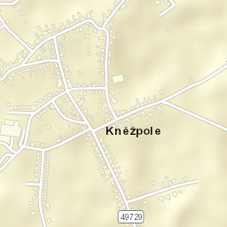 Kněžpole Street Map