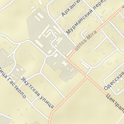 Vanino Street Map