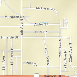 Creston Street Map