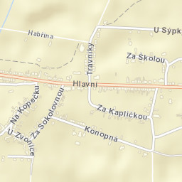 Rajhradice Street Map