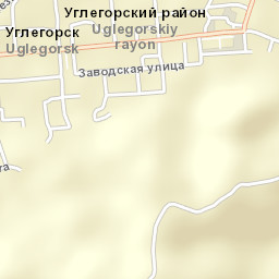 Uglegorsk Street Map