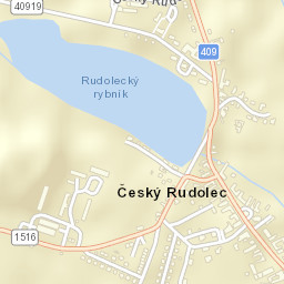 Český Rudolec Street Map