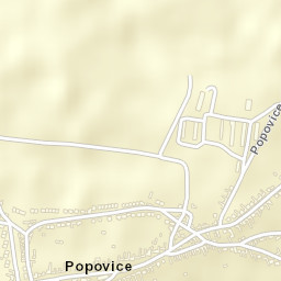Popovice Street Map
