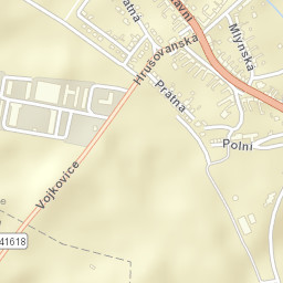 Vojkovice Street Map