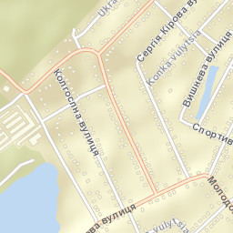 Svitlovods’k Street Map