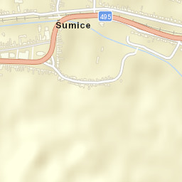 Šumice Street Map