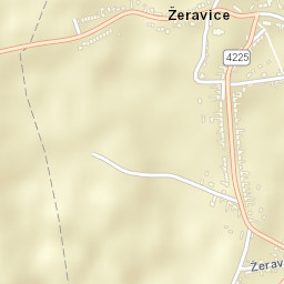 Žeravice Street Map