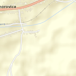 Záhorovice Street Map