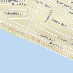 White Rock Street Map