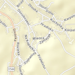 Šitbořice Street Map