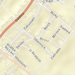Ostrožská Nová Ves Street Map