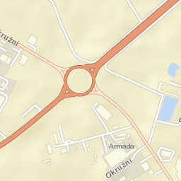 Okres České Budějovice Street Map