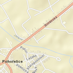 Pohořelice Street Map