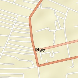 Ölgii Street Map