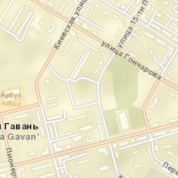 Sovetskaya Gavan’ Street Map