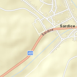 Šardice Street Map