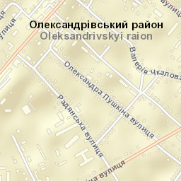 Oleksandrivka Street Map